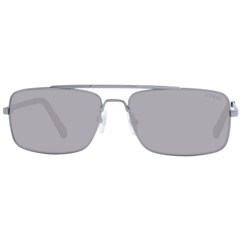 Lunettes de soleil Guess grises pour hommes