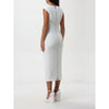 Robe en viscose blanche PINKO