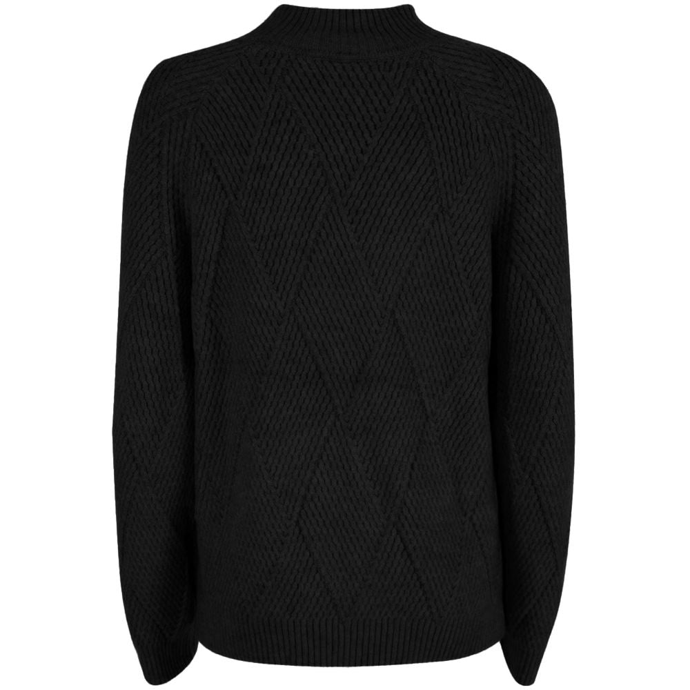 Pull en acrylique noir Yes Zee