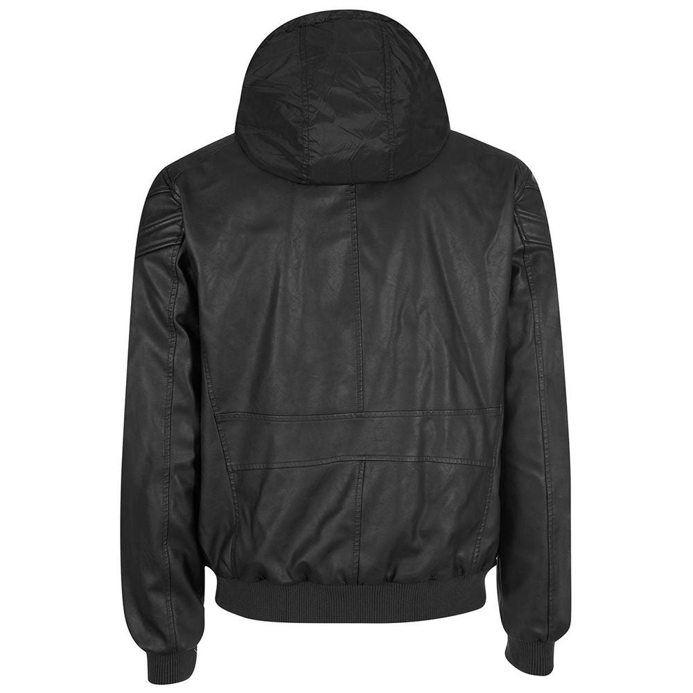 Veste en polyéthylène noire Yes Zee