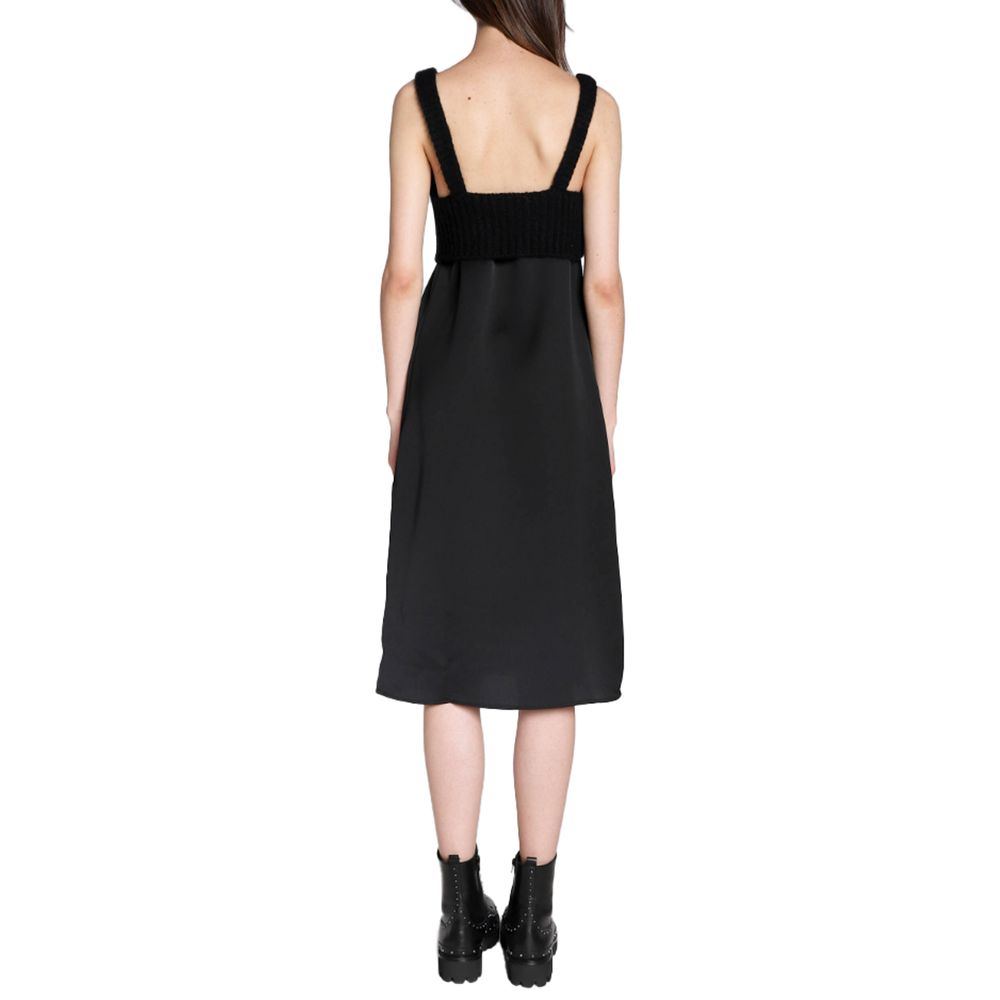 Robe noire en polyester PINKO