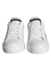 Baskets basses Dolce &amp; Gabbana Portofino blanches et noires