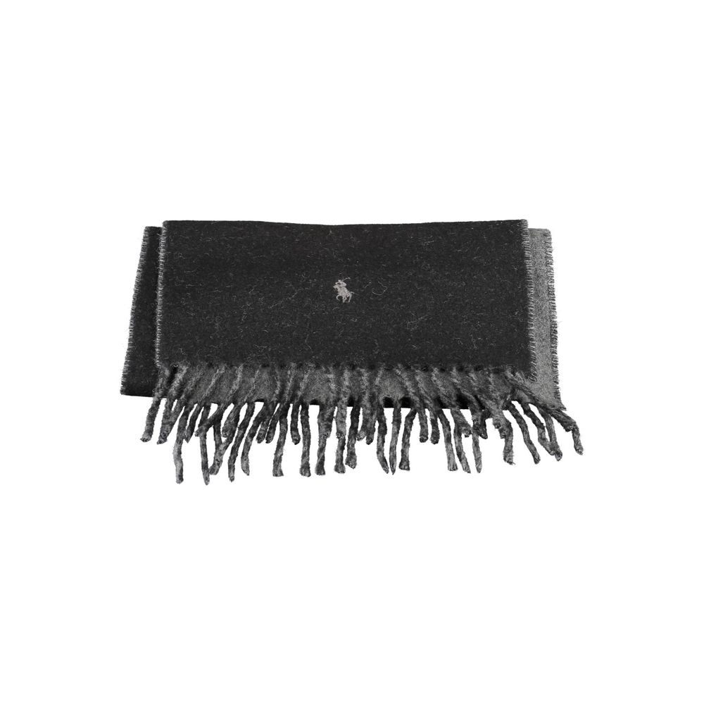 Ralph Lauren Black Nylon Scarf