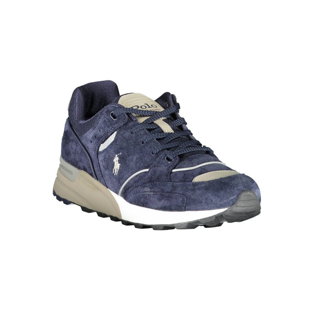 Ralph Lauren – Blauer Polyester-Sneaker