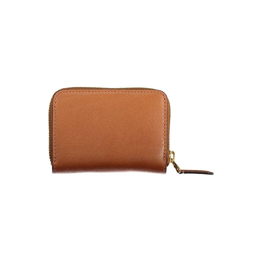 Portefeuille en cuir marron Ralph Lauren