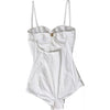 Dolce & Gabbana White Swimsuit One Piece Women Beachwear Bikini