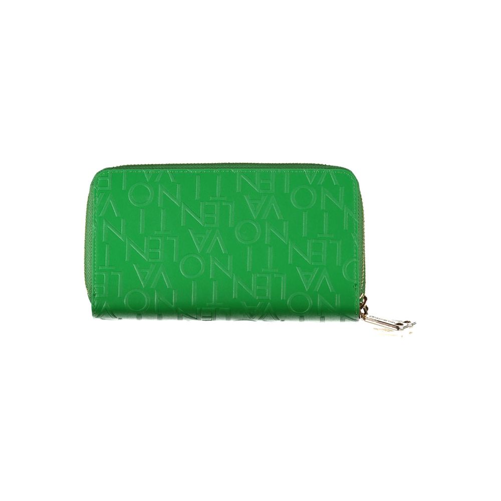 Portefeuille en polyéthylène vert Valentino Bags