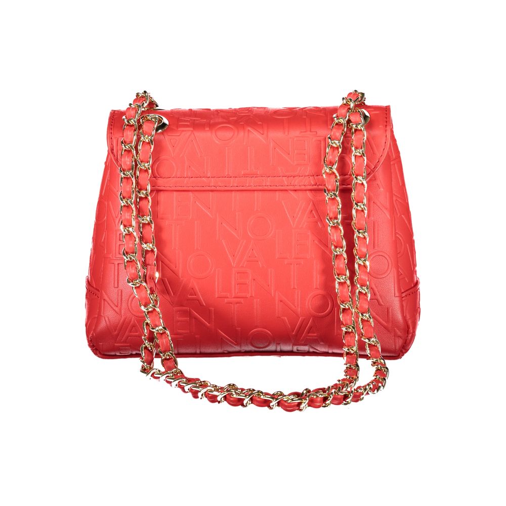 Valentino Bags Red Polyethylene Handbag