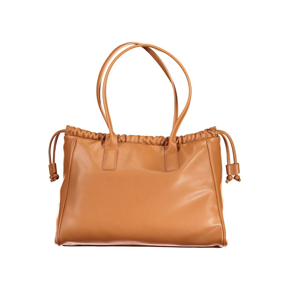 Valentino Bags – Handtasche aus Polyethylen, Braun