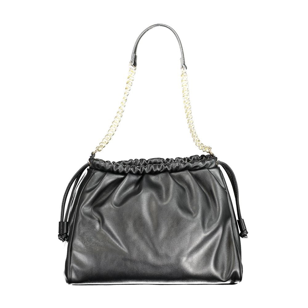 Valentino Bags – Schwarze Handtasche aus Polyethylen