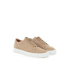 Baskets en cuir beige Burberry