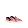 Baskets en coton rose Saint Laurent