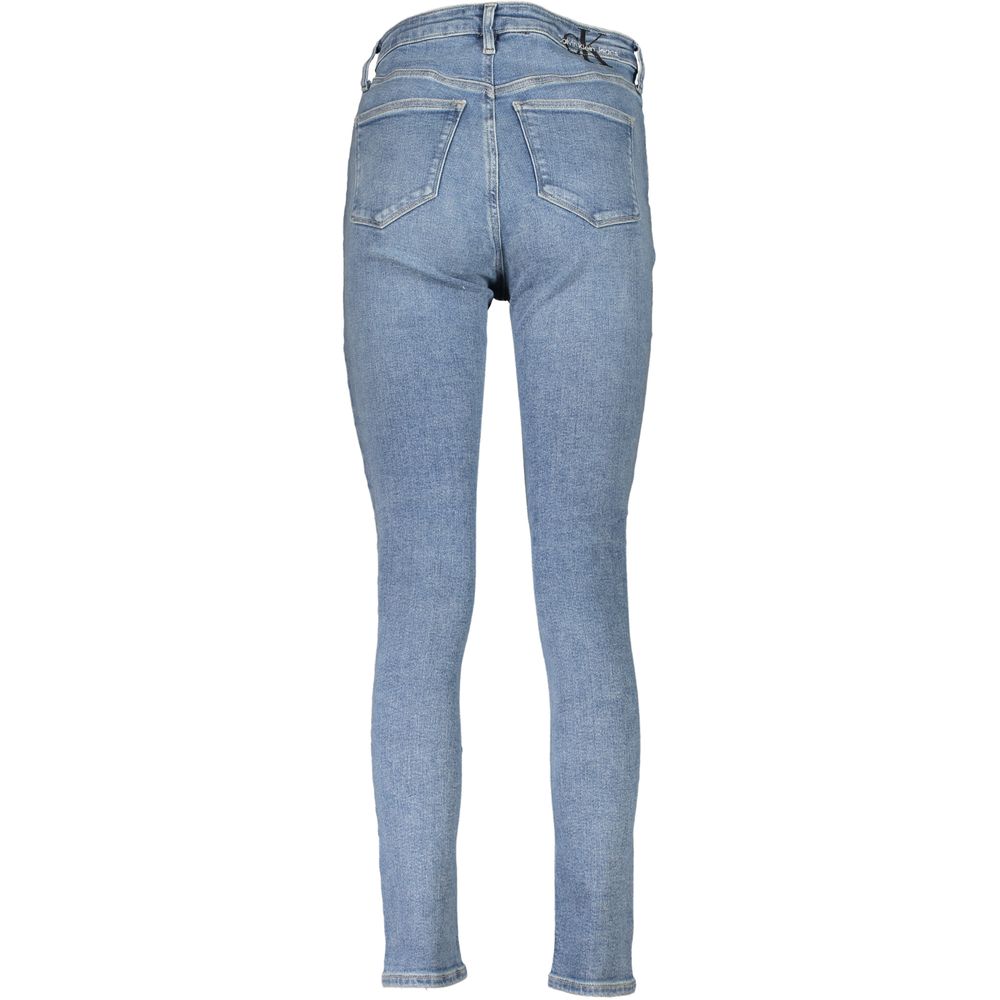 Calvin Klein Jeans und Hose aus Baumwolle, Hellblau