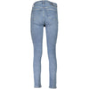 Calvin Klein Jeans und Hose aus Baumwolle, Hellblau