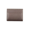 Portefeuille en cuir marron Calvin Klein