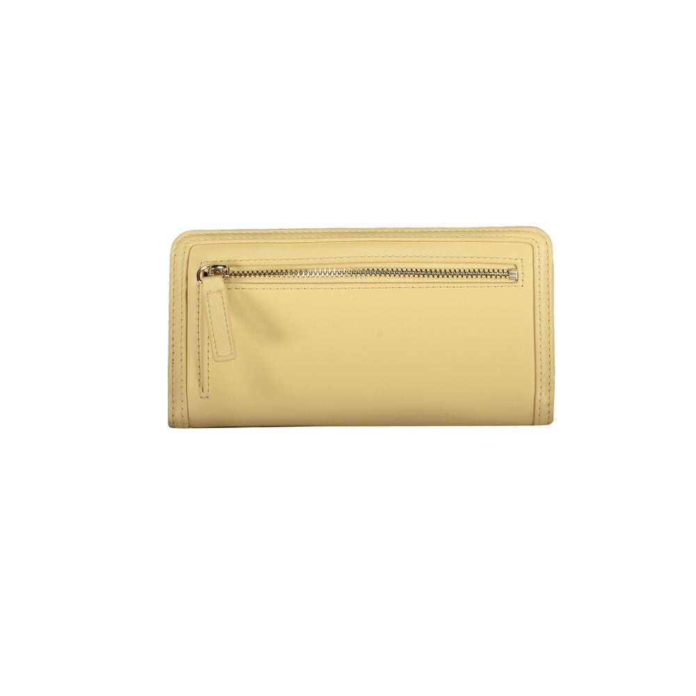 Portefeuille en polyéthylène beige Tommy Hilfiger