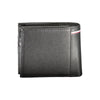 Tommy Hilfiger – Schwarze Lederbrieftasche