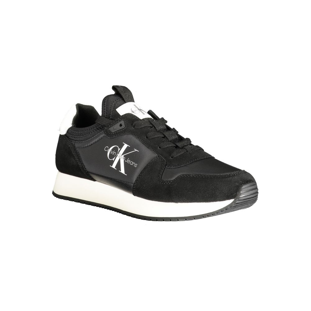 Calvin Klein – Schwarzer Polyester-Sneaker