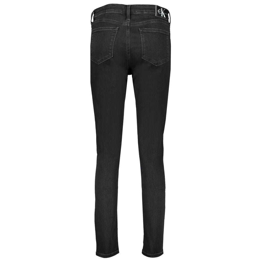 Calvin Klein – Schwarze Jeans und Hose aus Baumwolle