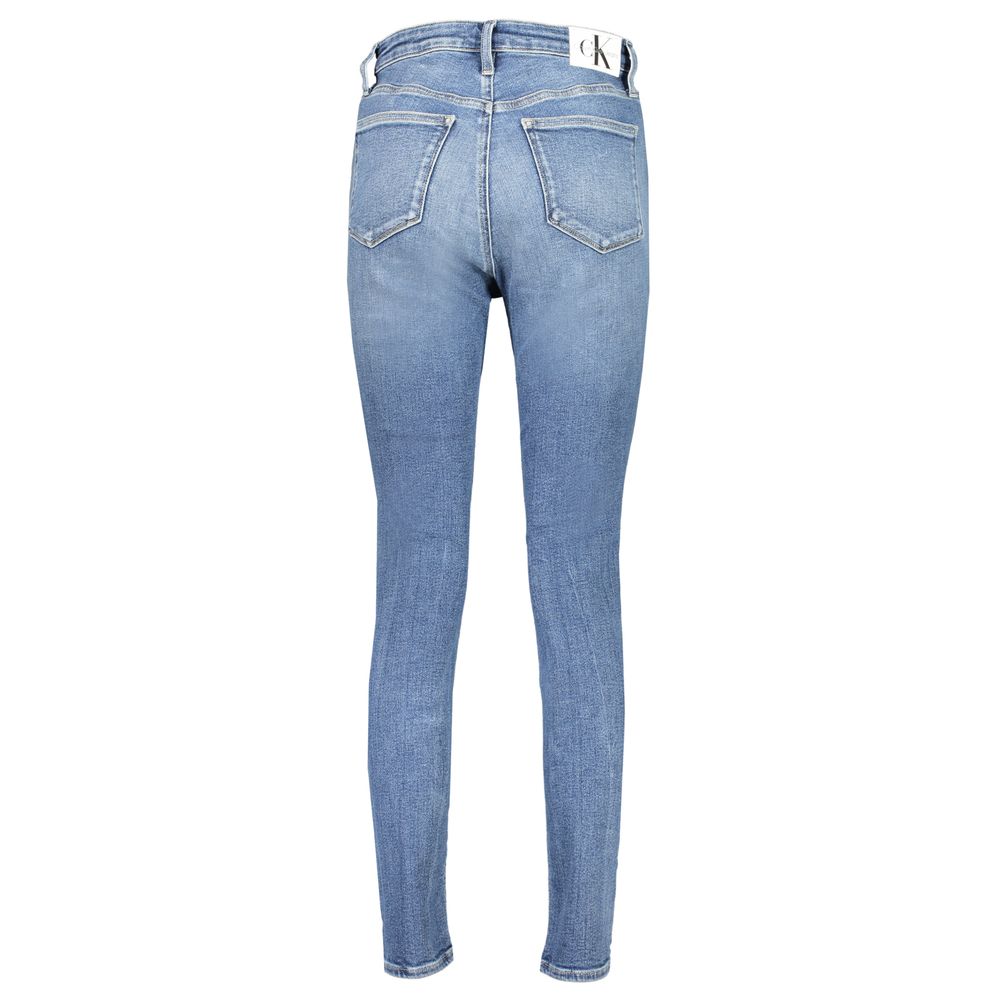 Calvin Klein Jeans & Hose aus Baumwolle, Blau