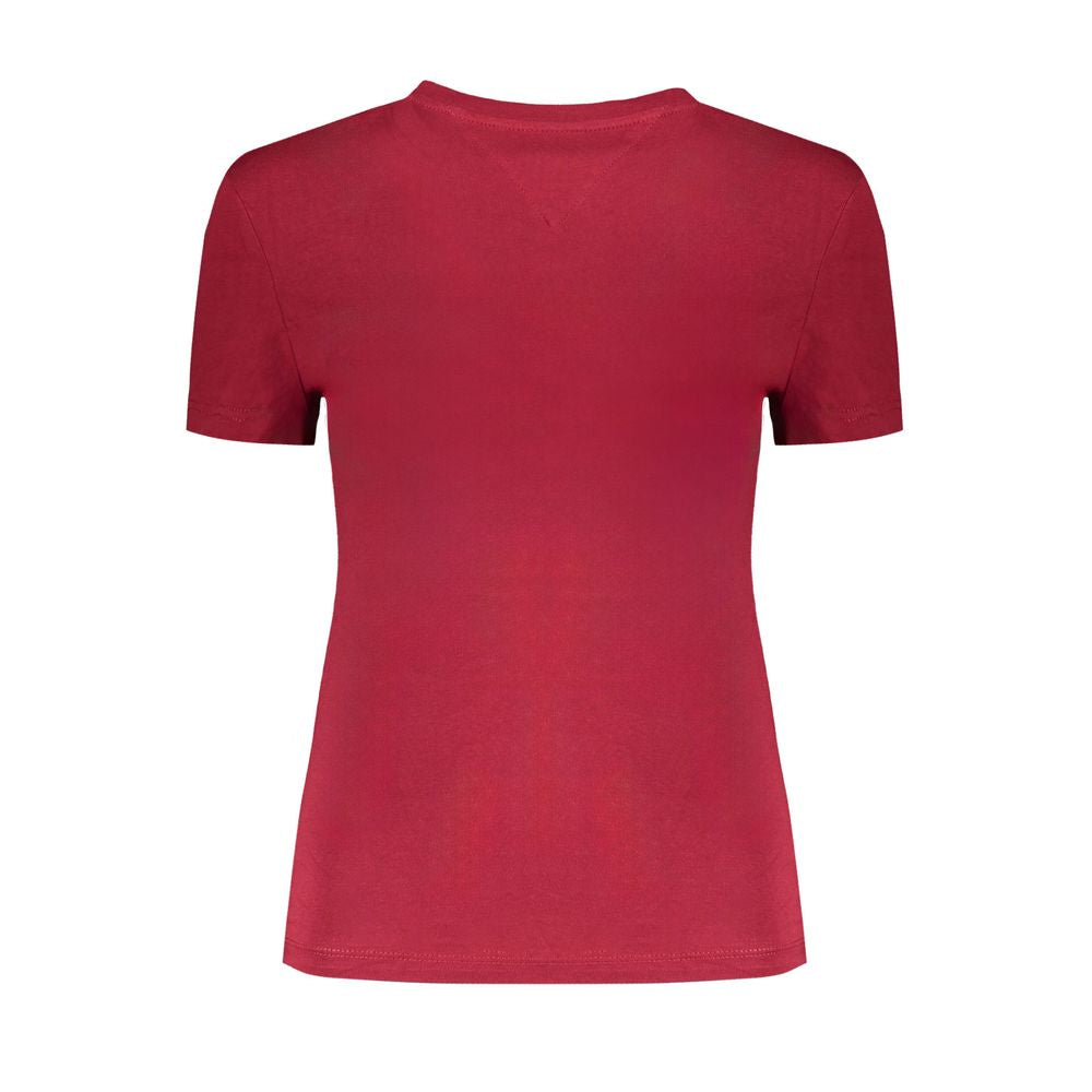 Hauts et t-shirts en coton rouge Tommy Hilfiger