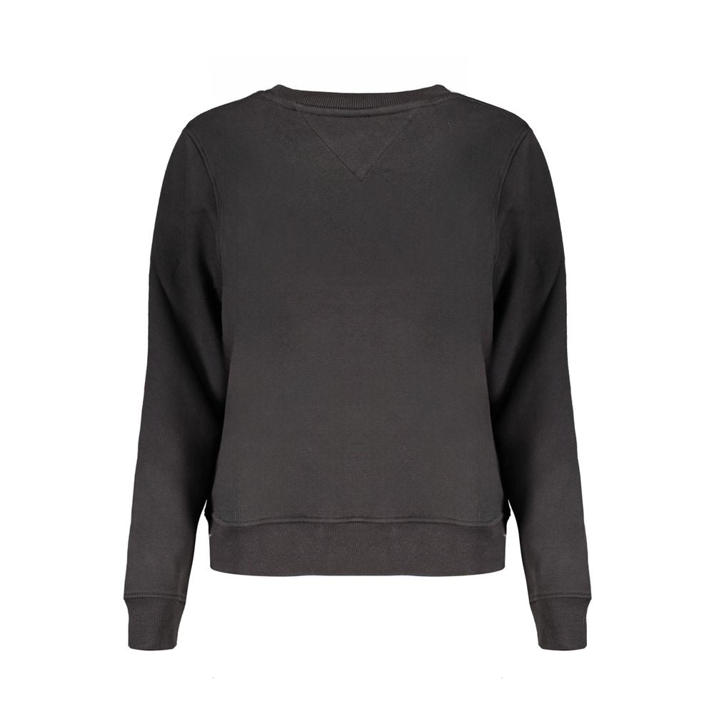 Tommy Hilfiger – Schwarzer Baumwollpullover