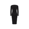 PINKO Black Viscose Dress