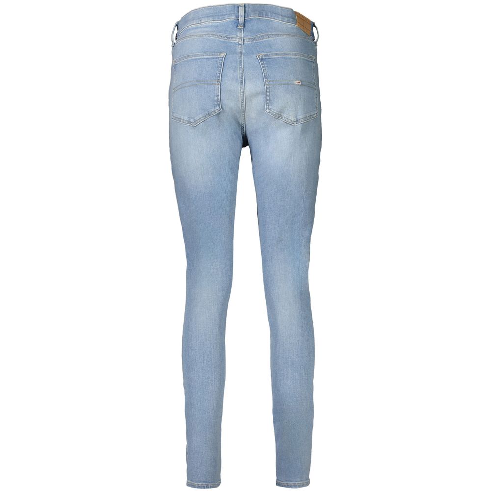 Tommy Hilfiger – Skinny-Jeans aus hellblauer Baumwolle für Damen