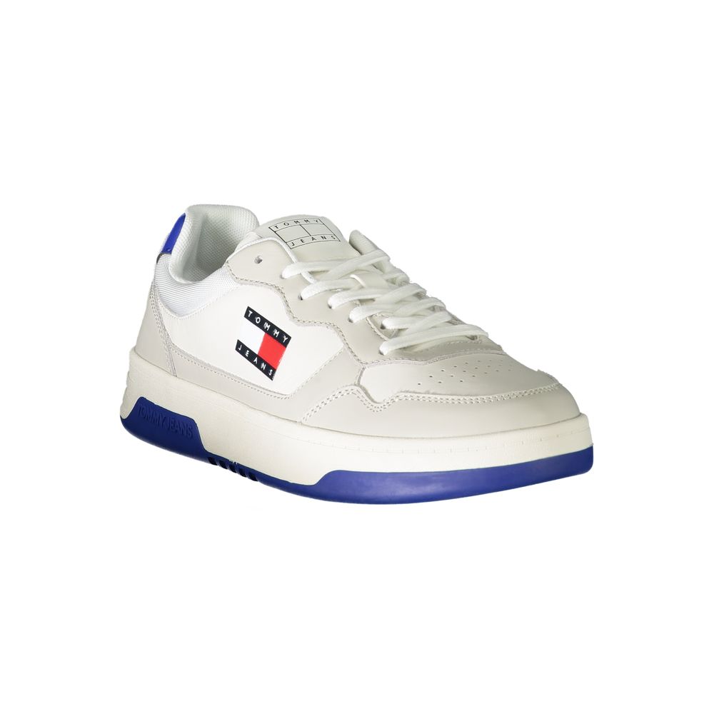 Tommy Hilfiger – Weiße Leder-Sneaker für Herren