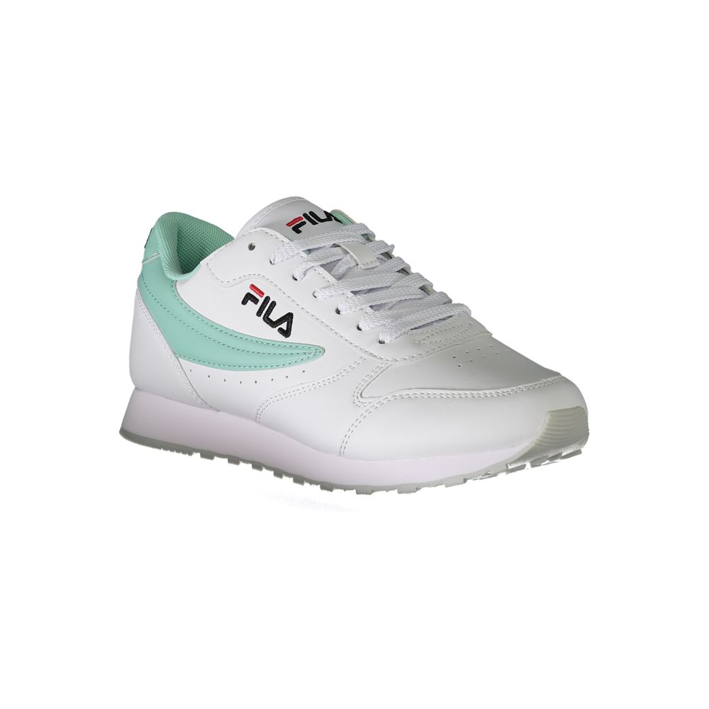 Baskets Fila en polyester blanc pour femmes