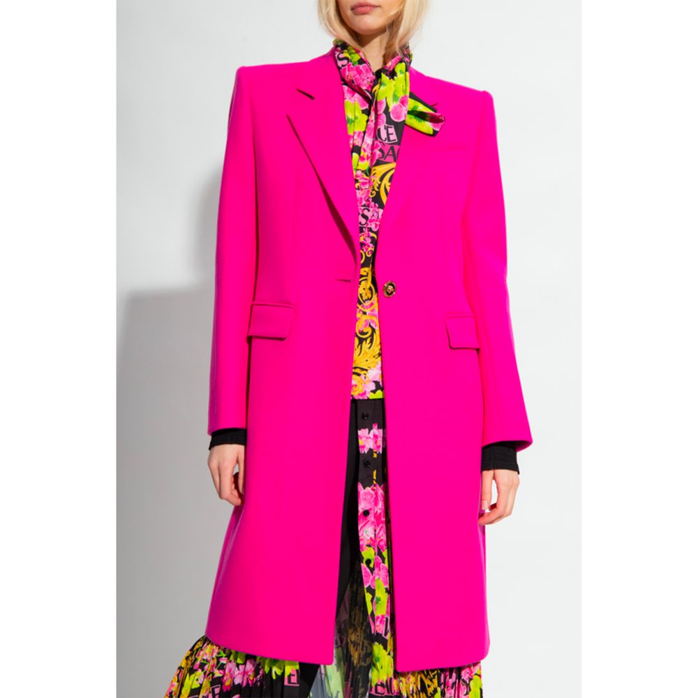 Versace Fuchsia Viskose Jacken & Mantel