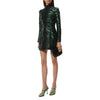 Robe en polyester vert Dolce &amp; Gabbana