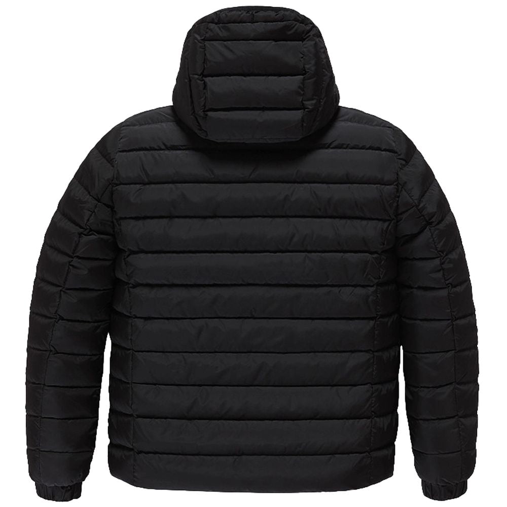 Refrigiwear Schwarze Nylon-Herrenjacke