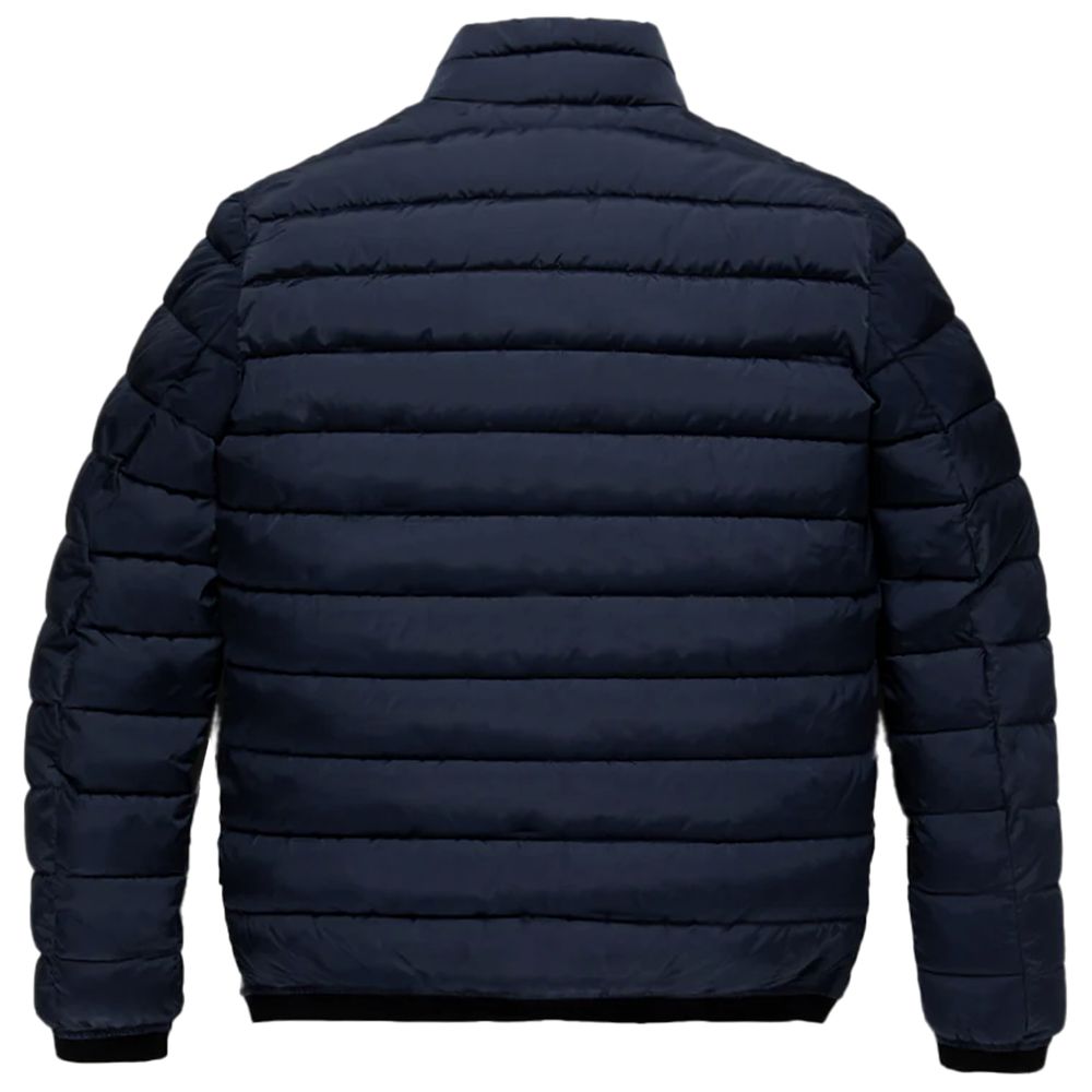 Blaue Nylonjacke von Refrigiwear