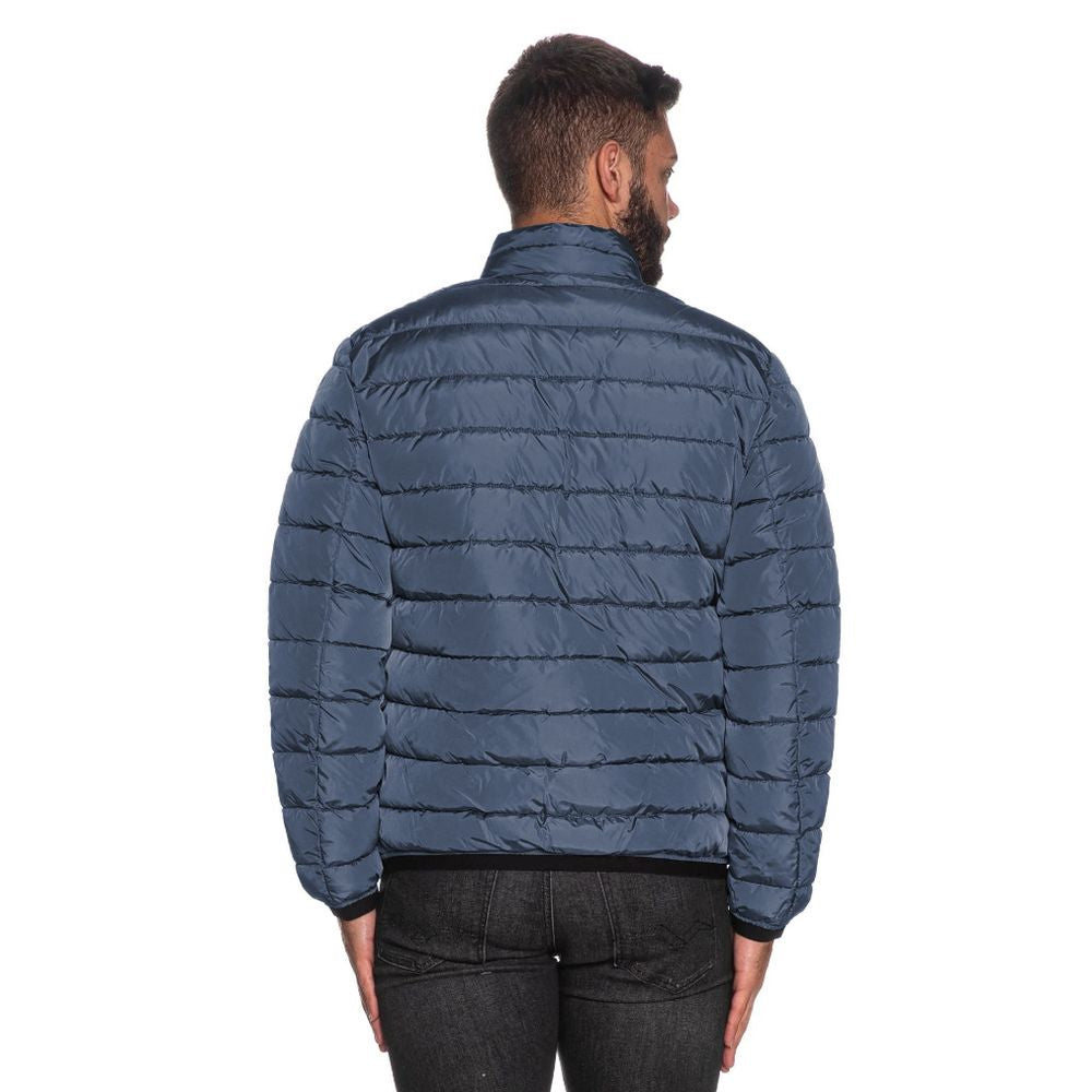 Hellblaue Nylonjacke von Refrigiwear