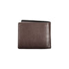 Portefeuille en cuir marron Tommy Hilfiger