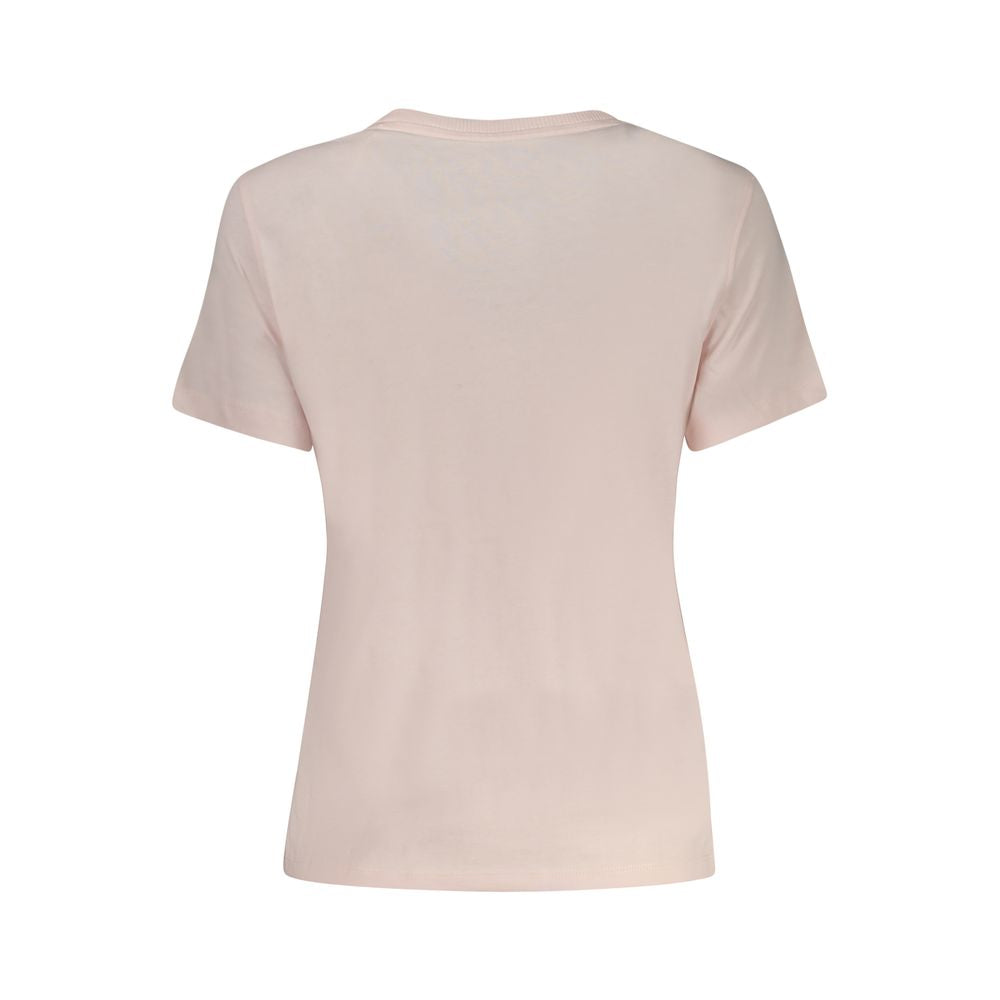 Hauts et t-shirts en coton rose Guess Jeans