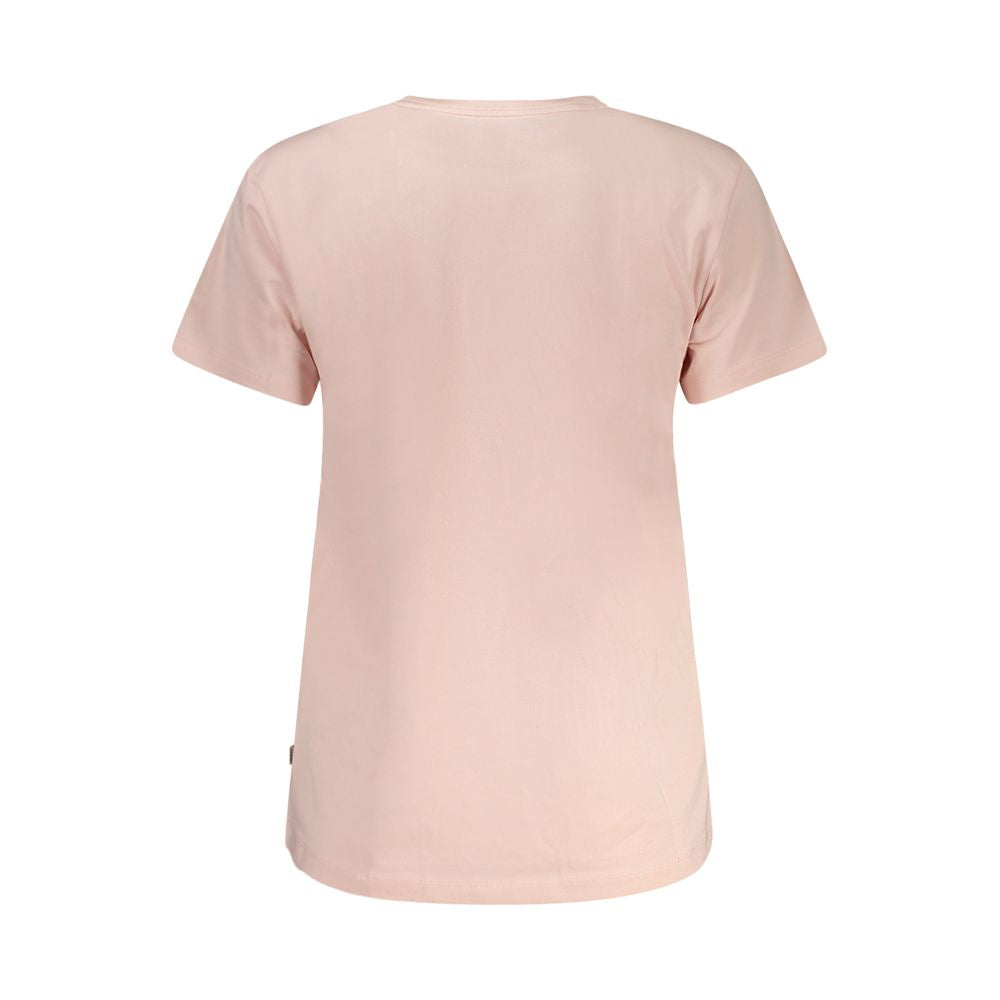 Hauts et t-shirts en coton rose Guess Jeans