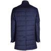 Blaue Wolljacke, Made in Italy