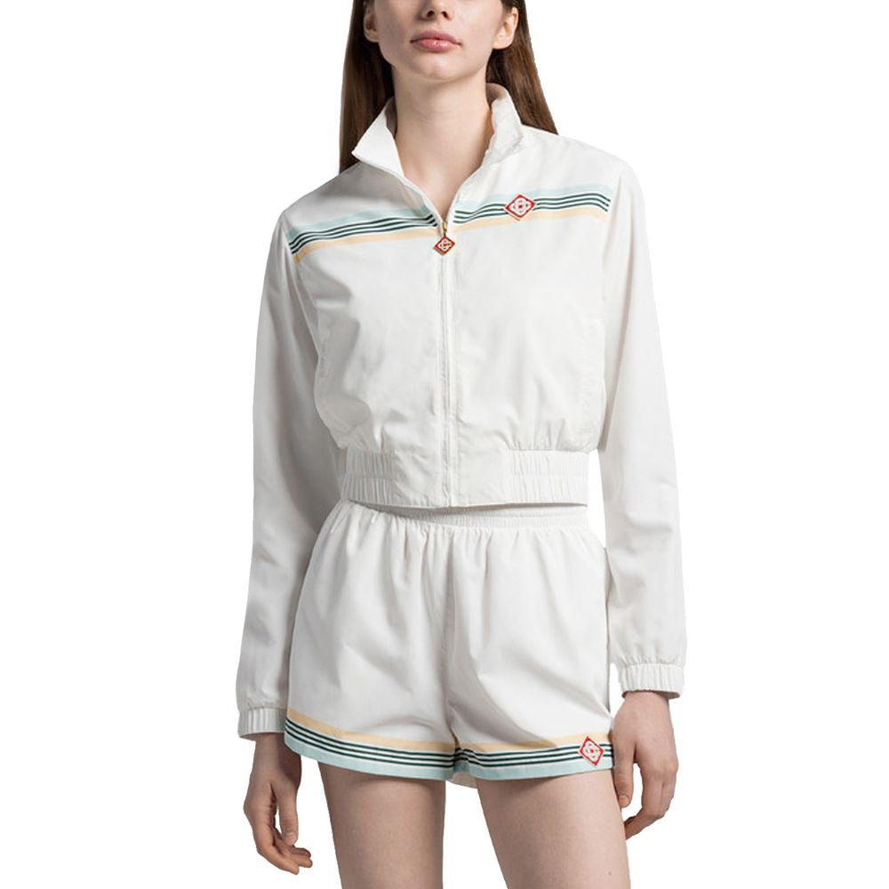 Casablanca Weißer Polyesterpullover