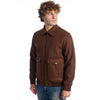 Roberto Pepe Luxus-Wolljacke in Braun