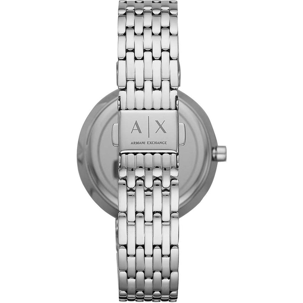 Armani Exchange – Silberne Edelstahluhr