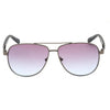 Guess Gray Metal Sunglasses