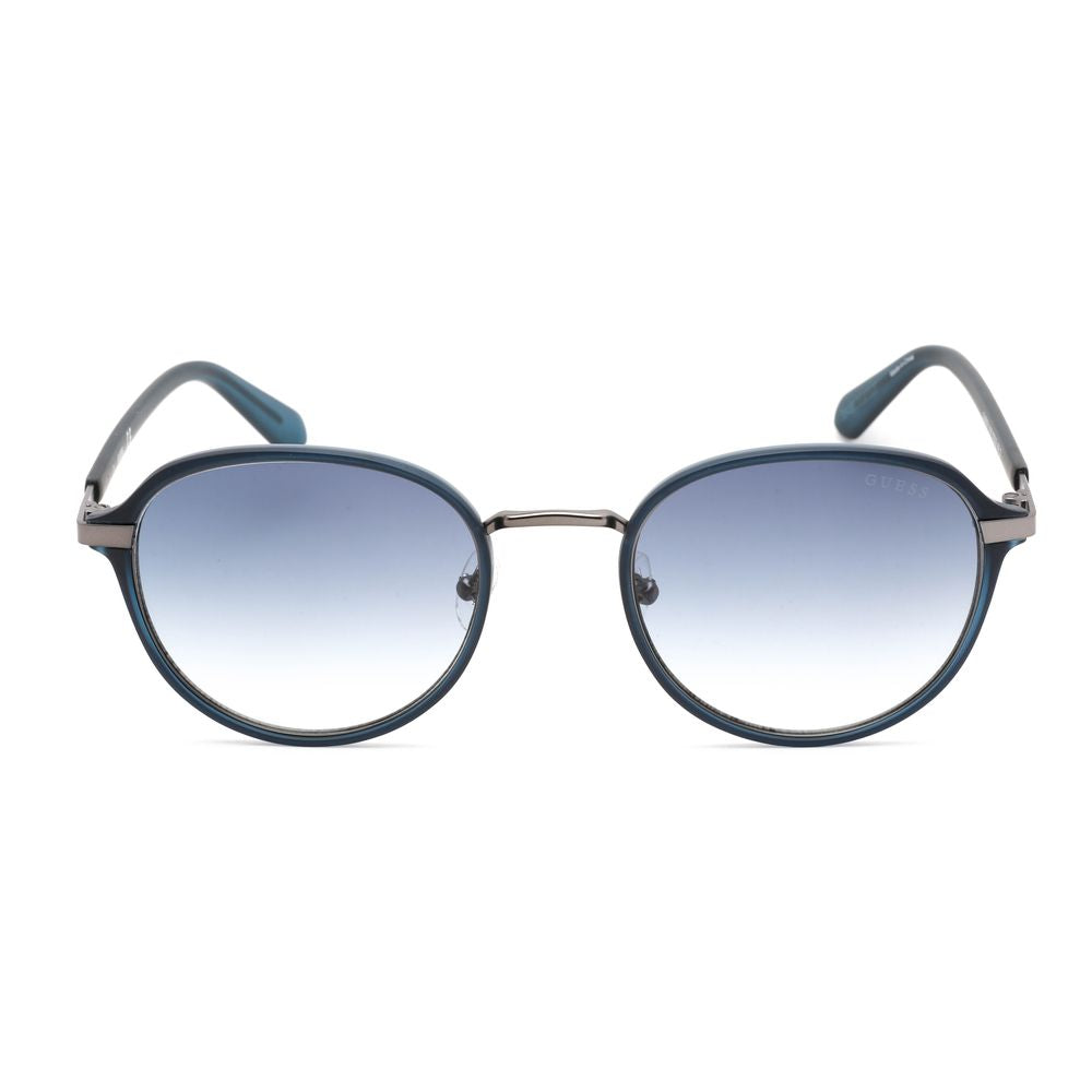 Lunettes de soleil Guess en plastique bleu