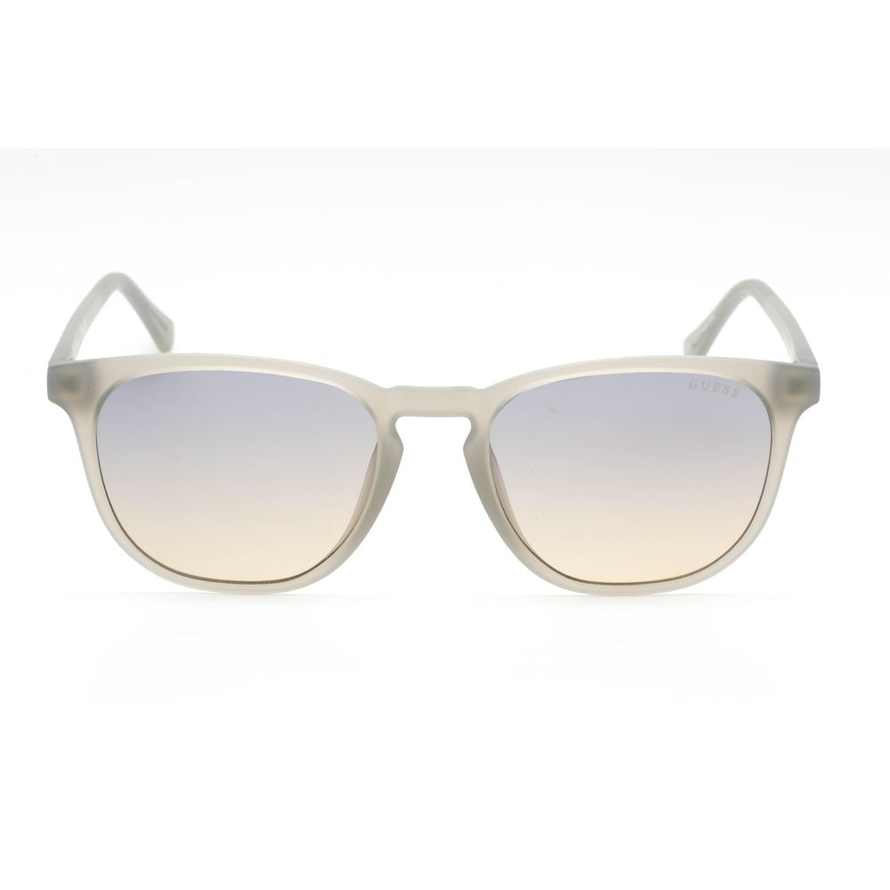 Lunettes de soleil en plastique gris Guess