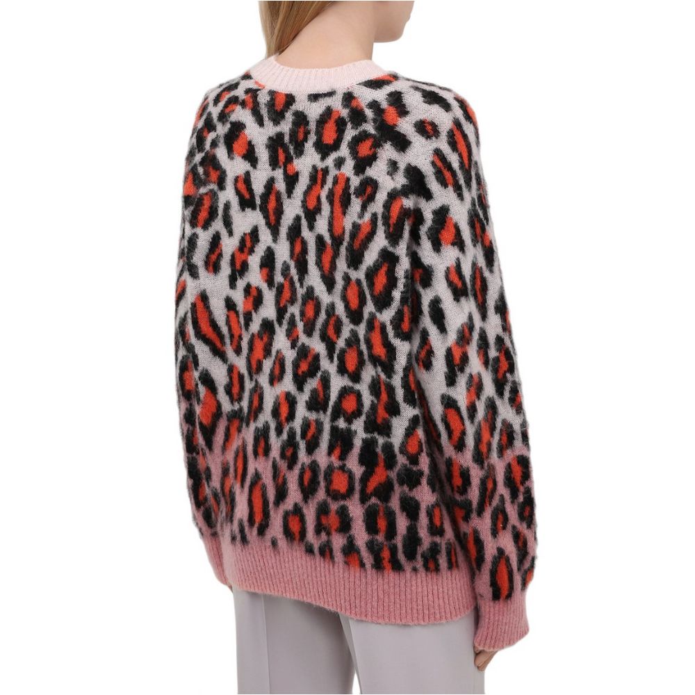 Mehrfarbiger Baumwollpullover von MSGM