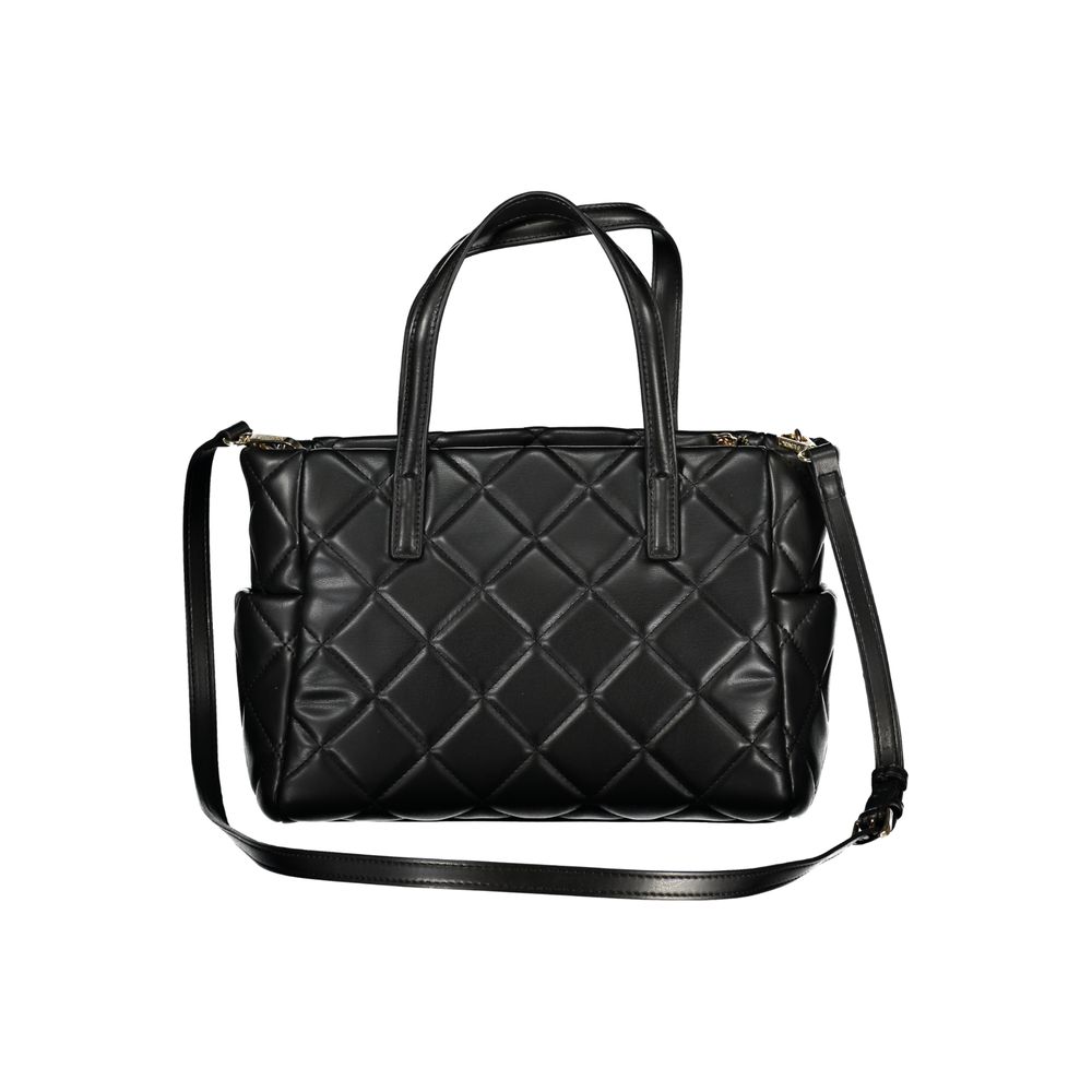 Valentino Bags – Schwarze Handtasche aus Polyethylen