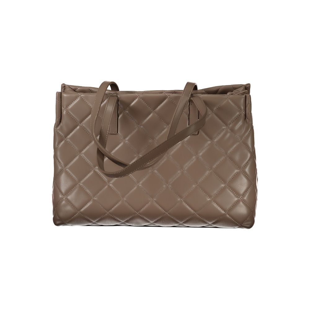 Valentino Bags – Handtasche aus Polyethylen, Braun