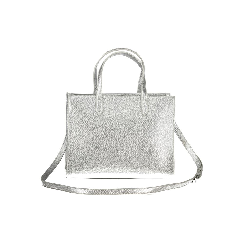 Valentino Bags Silver Polyethylene Handbag