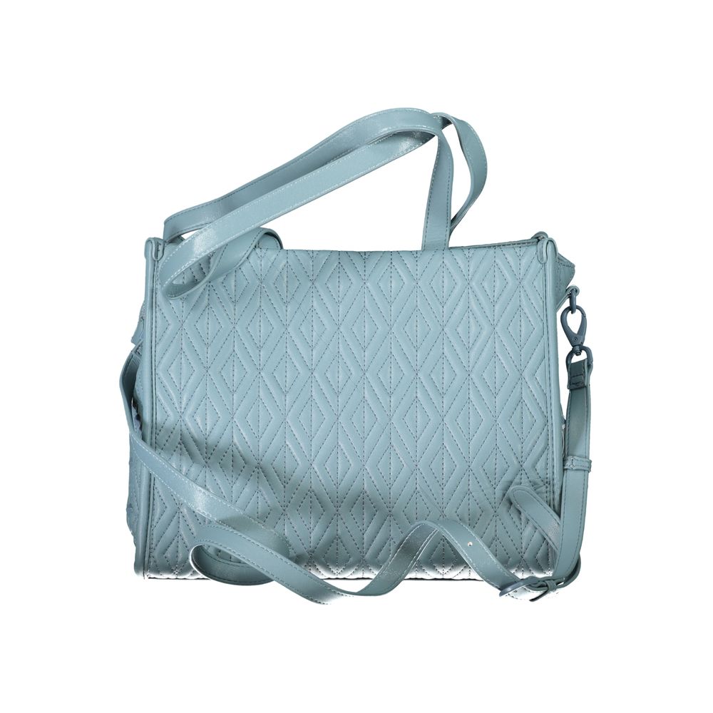 Valentino Bags Hellblaue Handtasche aus Polyester